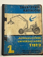 Ersatzteilkatalog hydraulischer Universallader T 157/2