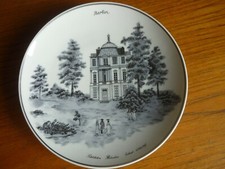 Teller KPM Zepter marke Schloß Belvedere 1788 - 89 Wand- Zierteller Anbietschale