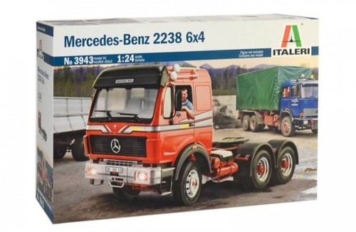 Italeri mercedes benz - 2238, 6x4