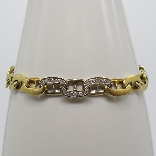 750 gold armband mit - 750/-er,