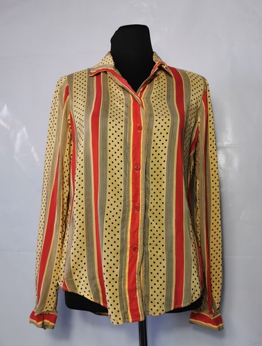 Geoffrey beene seidenbluse - geoffrey,