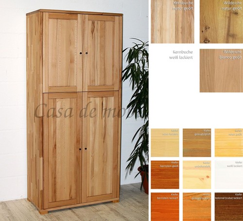 Massivholz dielenschrank - massivholz,