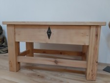 alte Schulbank Schreibtisch Tisch für Kinder Altholz Unikat - TOP ZUSTAND