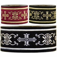 10 M Borte 33mm breit Mittelalter Borten freie Auswahl Gewandung 35019 0,999 €/m