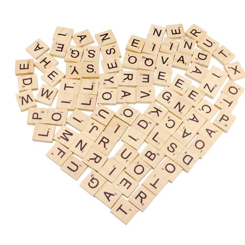 Holzbuchstaben 200 stück - holzbuchstaben,