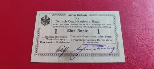 Deutsch ostafrikanische bank - *,