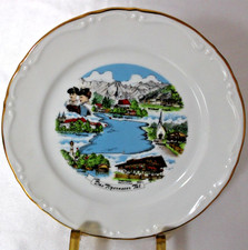 Wandteller:Kleiber Porzellan Wandteller „Das Tegernseer Tal“ Sammelteller 17cm