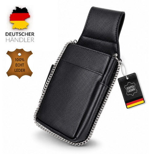 Kellnertasche aus echtem - aus,