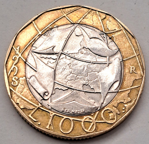 Italien 1000 lire 1998 - lire,