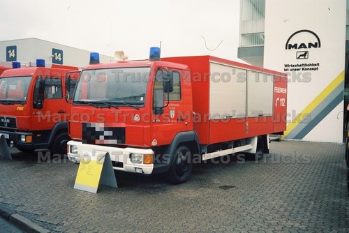Lkw foto man 8153 - lkw, feuerwehr
