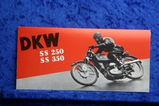 DKW SS 250 SS 350 Rennmodelle 1939 Prospekt (M1092) FAKSIMILE Archiv Verlag