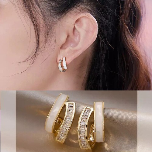Halb creolen opal sterling - halb-creolen,