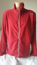 tolle Schöffel Herren Freizeit Outdoor Fleece Jacke Größe : 54 Rot Top Zustand