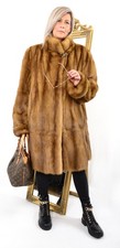 A5571 NERZJACKE ECHT PELZ PELZMANTEL NERZMANTEL PELZJACKE - MINK FUR JACKET COAT