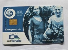  Knappenkarte 2004 - FC Schalke 04 - 100 Jahre - Deutscher Meister  1939 - GE