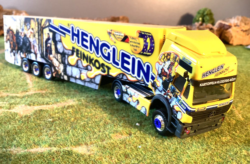 Herpa lkw kühlzug - lkw, sattelzug