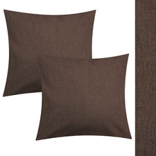 Kissenbezug Leinen Optik 2er