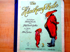 Bilderbuch HÄSCHENSCHULE  Originalausgabe ca. 1960 Hahn Verlag OSTERN Koch-Gotha