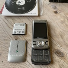 Sony Ericsson W760 Walkman Silber Grau Ohne SIM Look Guter Zustand Mit OVP & Cd
