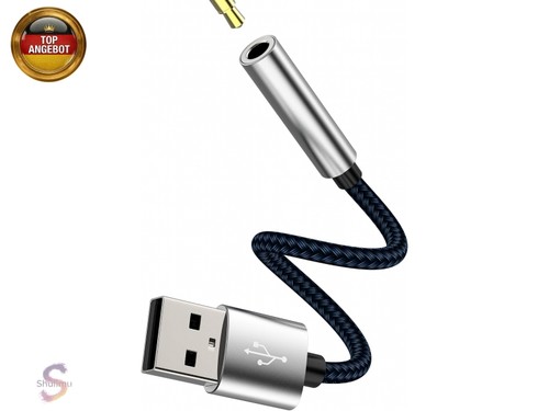 Klinkenstecker adapter usb - klinkenstecker, auf