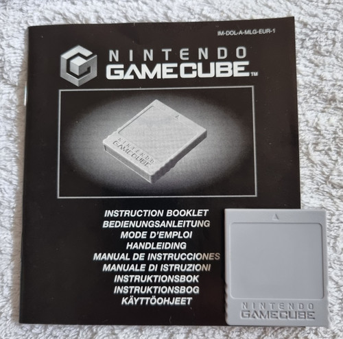 Nintendo gamecube memory card - memory,