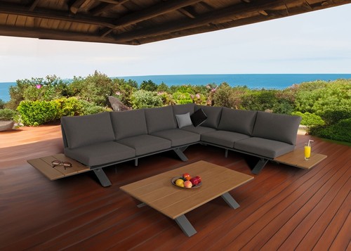 Gartengarnitur lounge mit - gartengarnitur,