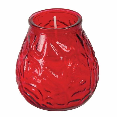 Glaskerze low boy rot - glaskerze,