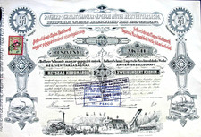 Hofherr-Schrantz Ungarische Maschinenfabriks-Wk Budapest 1908 Ungarn Österreich