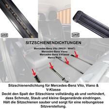 Seat Rail Cover A6396840918 1m