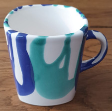 original GMUNDNER Keramik Kaffeebecher Wasserfall