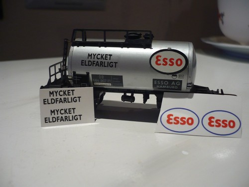 Aufkleber für märklin esso - märklin,