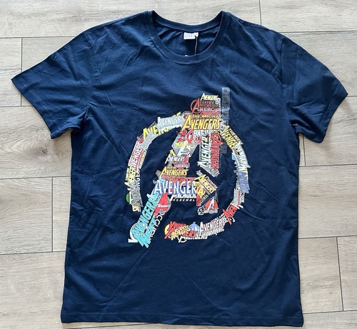 Avengers shirt blau m - avengers, t-shirt