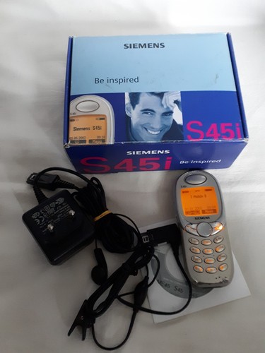 Siemens s45 silber ohne - ,