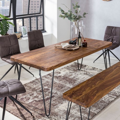 Finebuy esstisch massiv - esstisch,