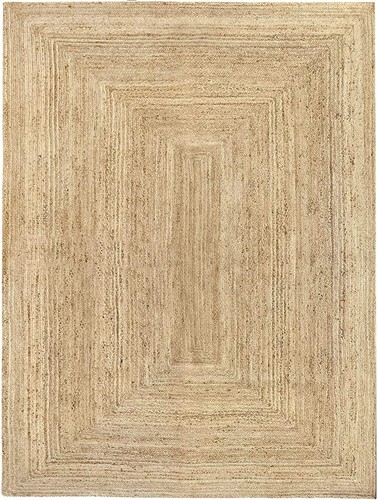 Teppich jute matte rechteckig - jute,