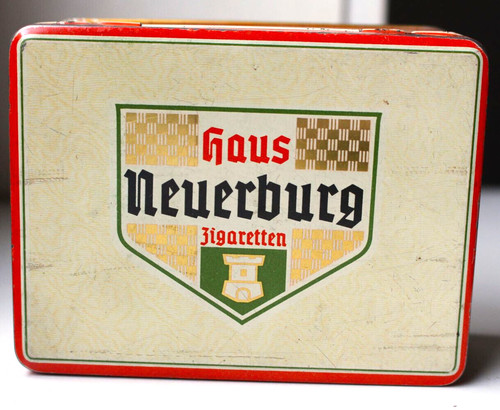 Alt blechdose haus - alt, neuerburg