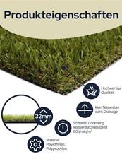 Kunstrasen KORSIKA Rasenteppich Bodenbelag für Balkon Terrasse Garten Meterware 