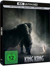 KING KONG  4K/UHD STEELBOOK/WIE NEU