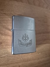 Zippo Feuerzeug mit Werbung