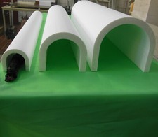 Styroporsäule Eisenbahntunnel