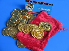 GOLDMÜNZEN mit Säckchen