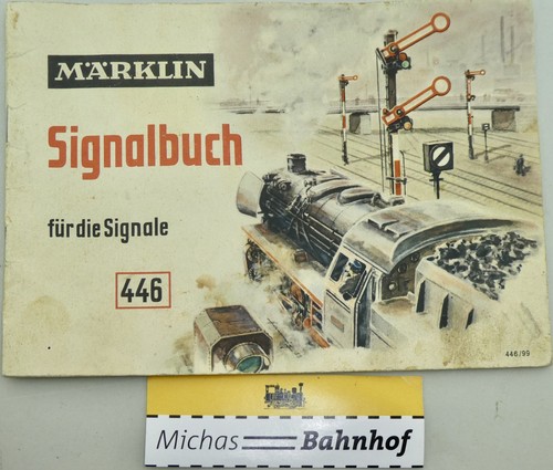 Märklin 446 signalbuch - mÄrklin,
