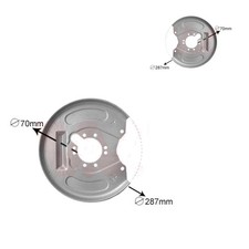 2x VAN WEZEL Ankerblech