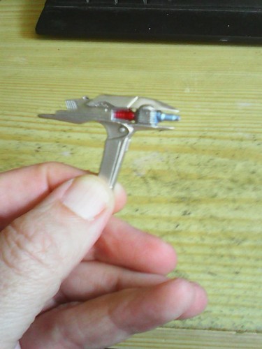 Star trek phaser - star, scale