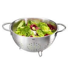 Seiher COLINO Ø 24 Cm Sieb Edelstahl Abtropfsieb Küchensieb Salat Nudelsieb