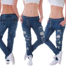 Damen Boyfriend Jeans Hüft