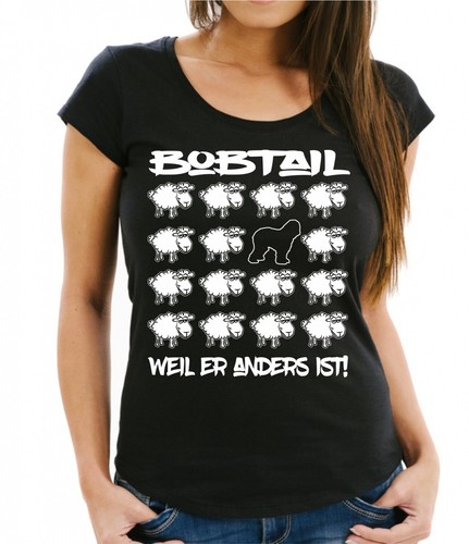 Bobtail damen shirt - bobtail, black