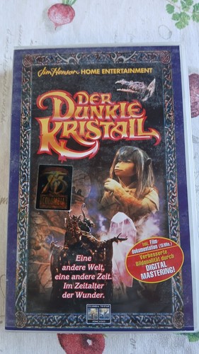 1982 der dunkle kristall vhs - der,