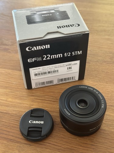 Canon 22mm f2 - canon, stm