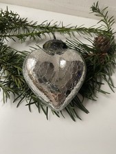 Glas Herz Deko Anhänger